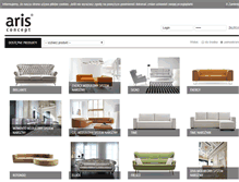 Tablet Screenshot of katalog.arismebel.pl
